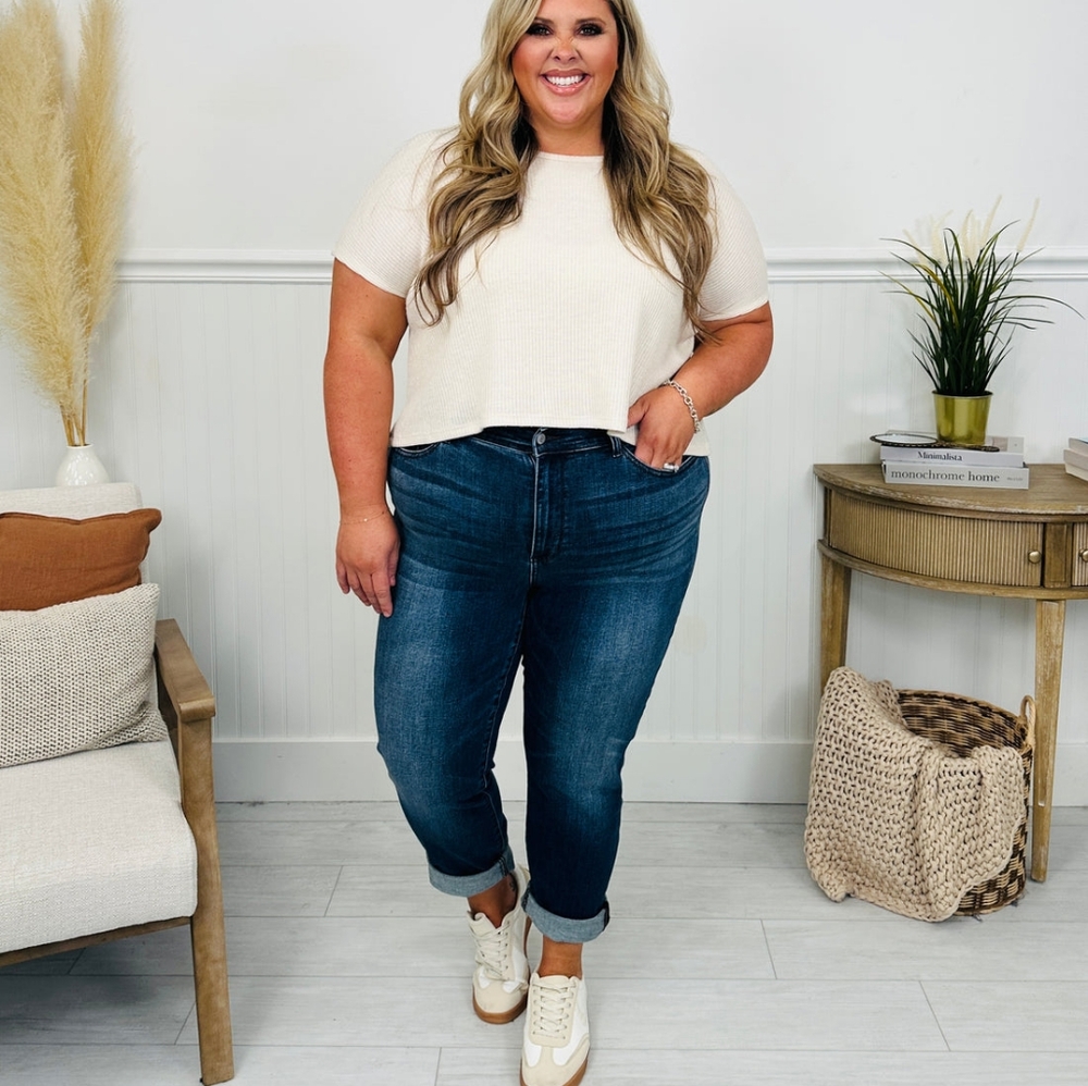 Judy Blue Non Distressed Slim Fit Jeans